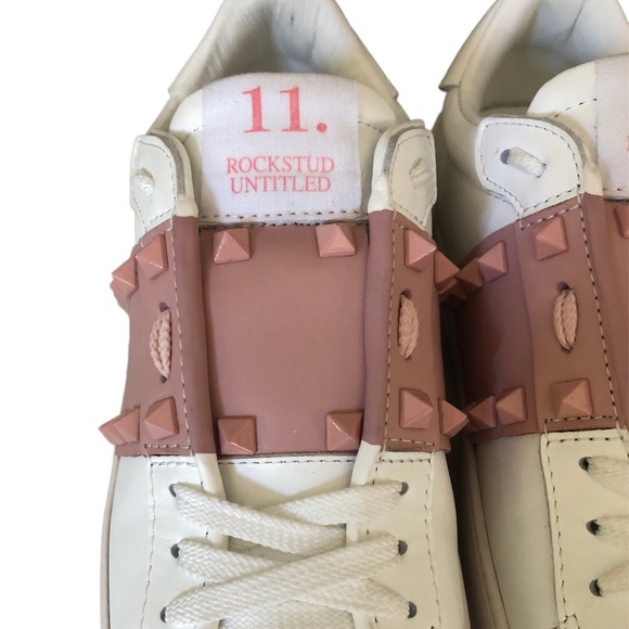 Valentino Rockstud Untitled “11” sneaker Like New, Eur 37 - Picture 4 of 12